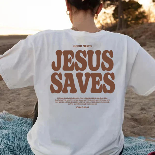 'Jesus Saves' T-Shirt