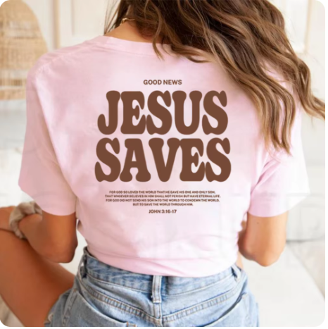 'Jesus Saves' T-Shirt